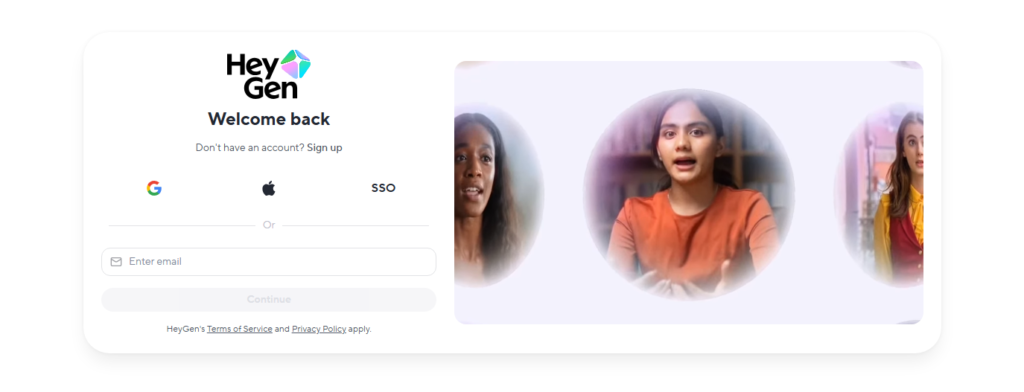 AI video generator example