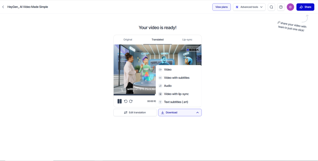 AI Video Translators