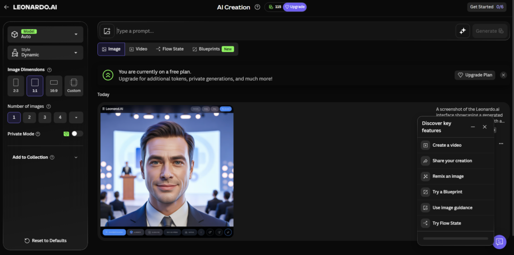 Generate a High-Quality Photo in Leonardo.ai