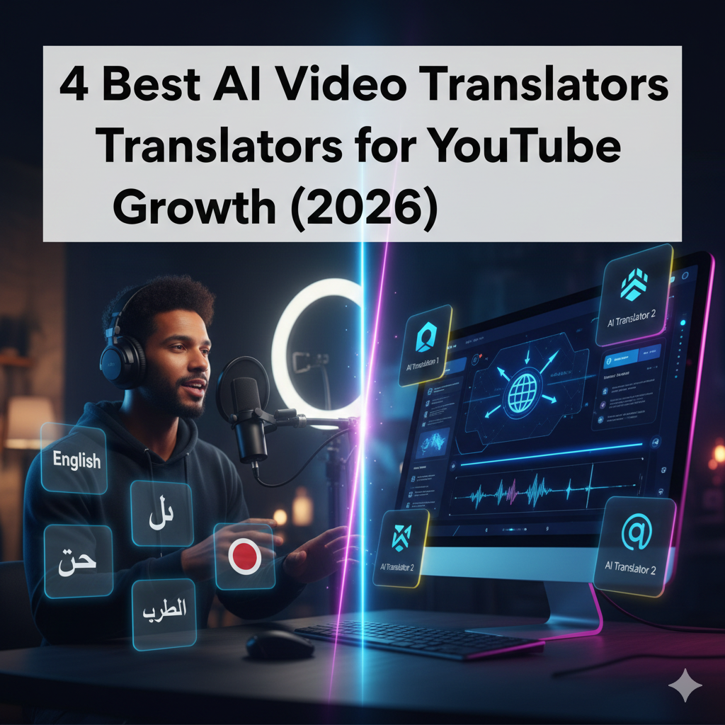 Translate Video AI (2026): 4 Best AI Video Translators for Lip-Sync, Dubbing & YouTube Growth