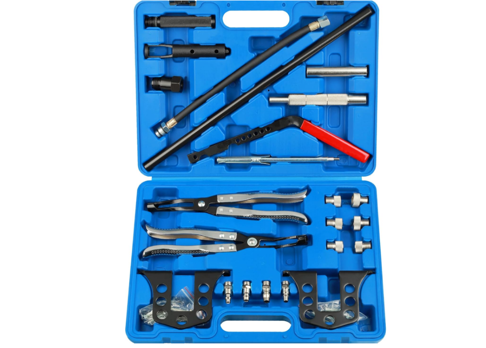How to use AI to find car repair tools. Overhead valve spring compressor tool recommended by AI for DIY lifter tick repair